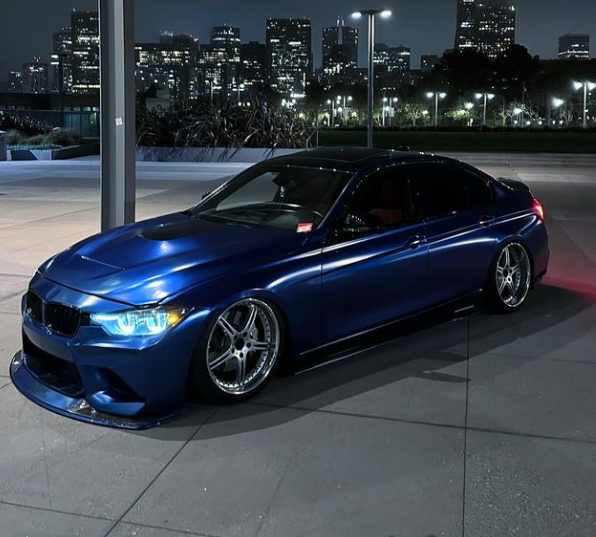  Matte Metallic Portimao Blue Car Vinyl Wrap