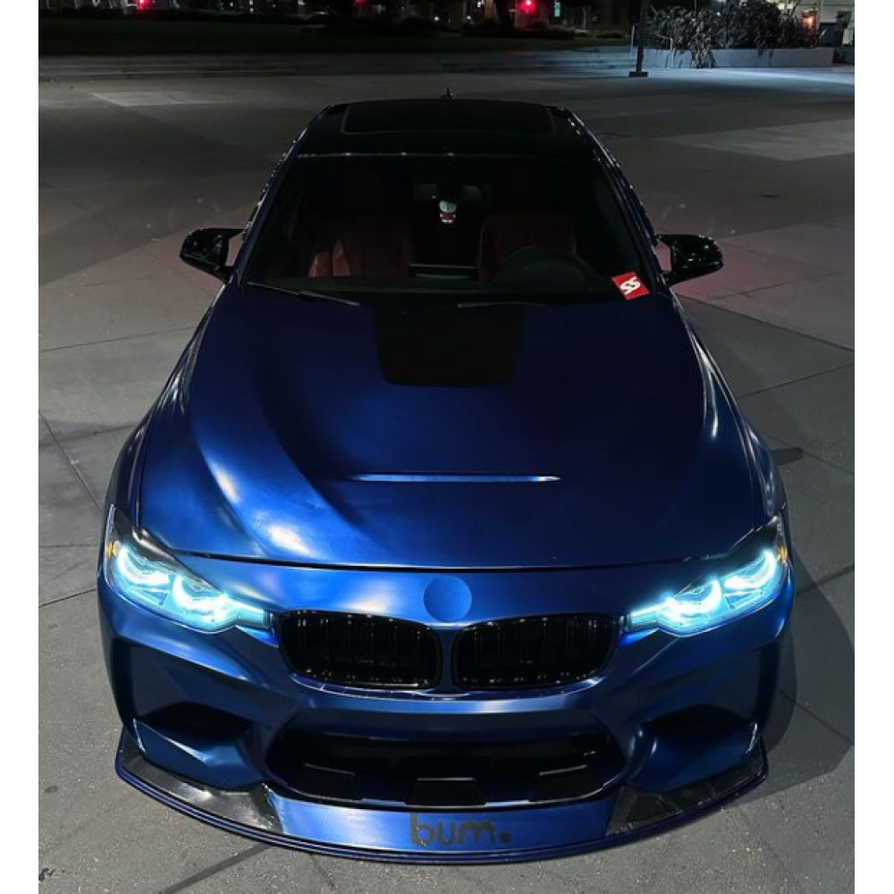  Matte Metallic Portimao Blue Car Vinyl Wrap