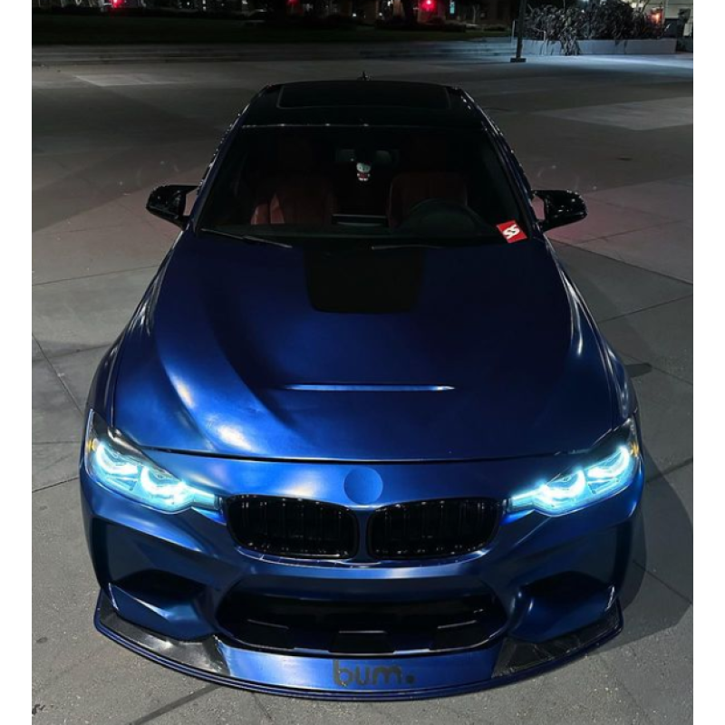  Matte Metallic Portimao Blue Car Vinyl Wrap