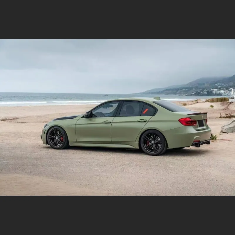 Matte Flat Khaki Green Car Wrap Car Vinyl Wrap 