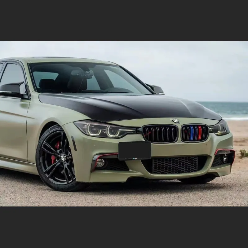 Matte Flat Khaki Green Car Wrap Car Vinyl Wrap 