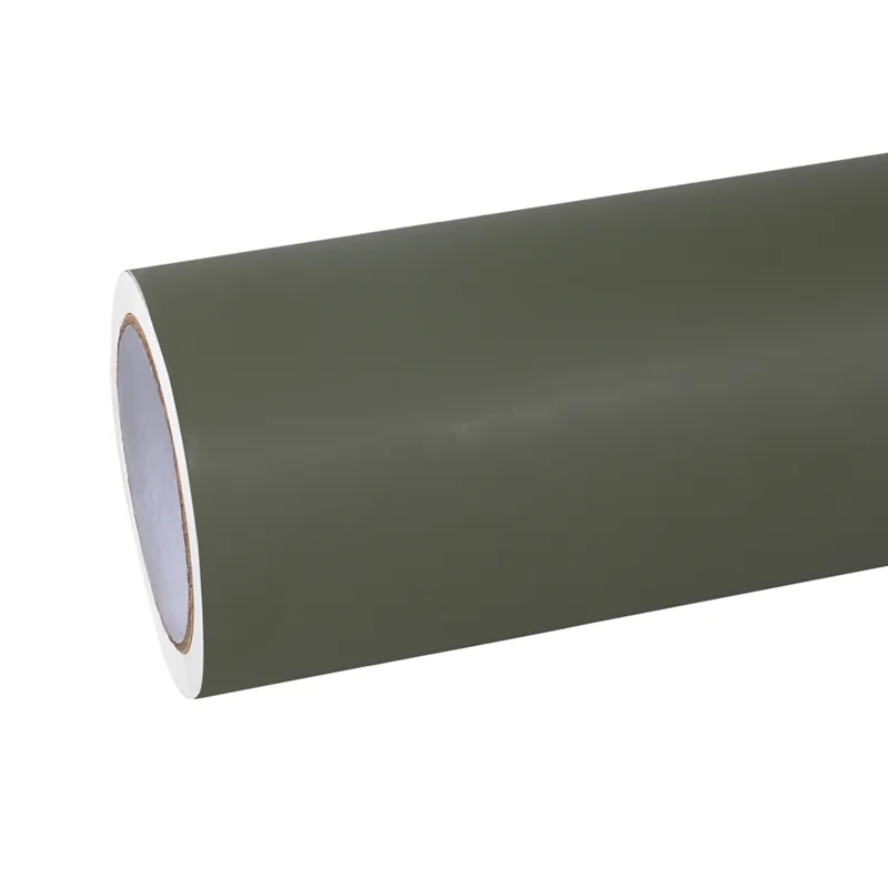 Matte Flat Khaki Green Car Wrap Car Vinyl Wrap 