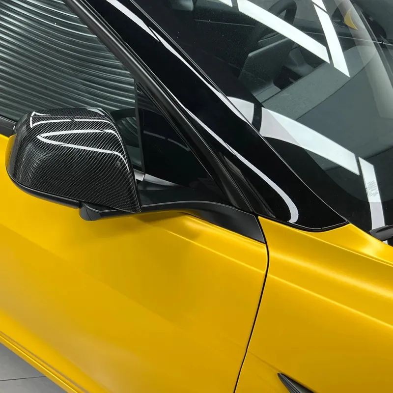 Matte Pure Metal Yellow Gold Car Vinyl Wrap