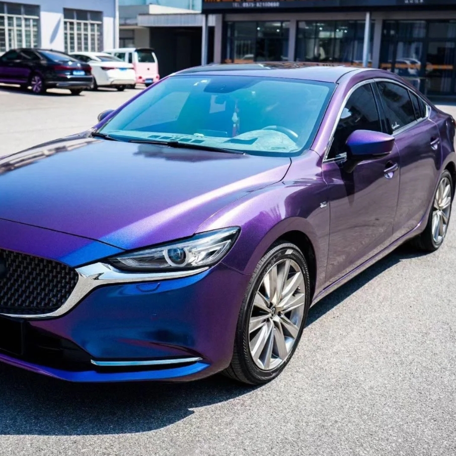 Gloss Chameleon red purple Car Vinyl Wrap