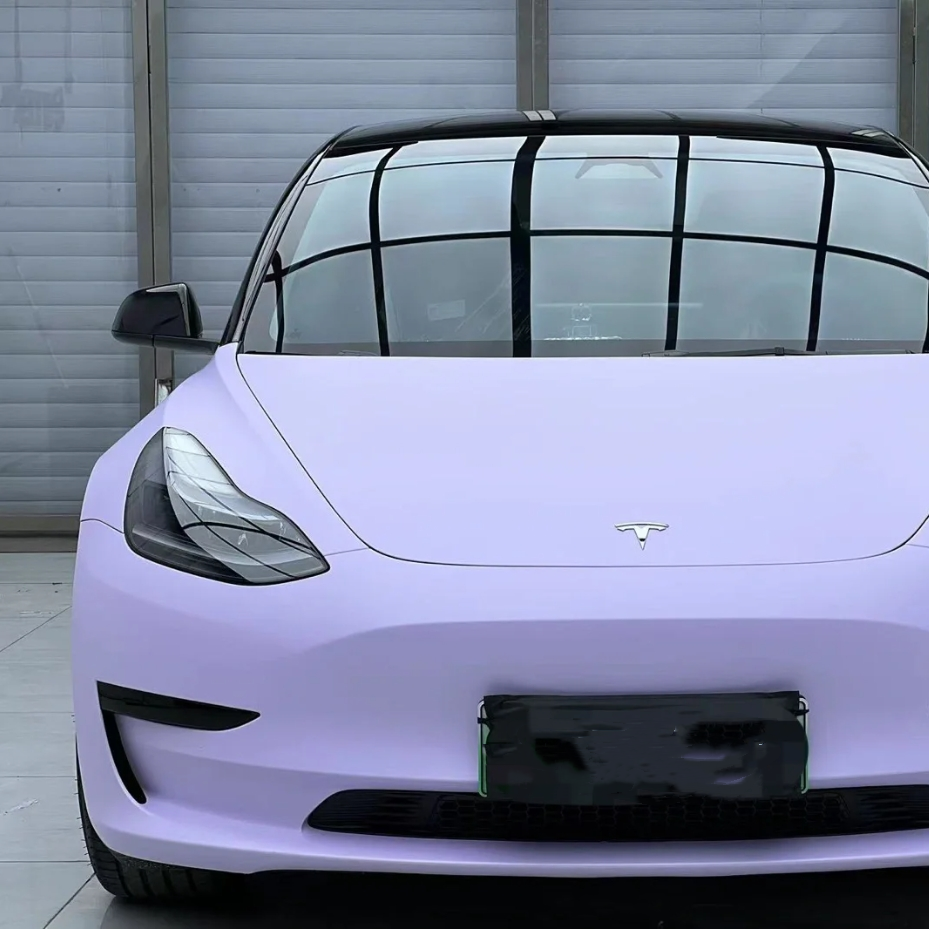 Ultra-Matte Liquid Violet Car Vinyl Wrap