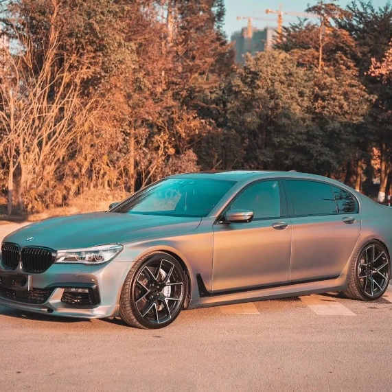 Ultimate Flat Laser Grey Car Vinyl Wrap