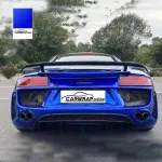 PET Gloss Liquid Ocean Blue Car Vinyl Wrap
