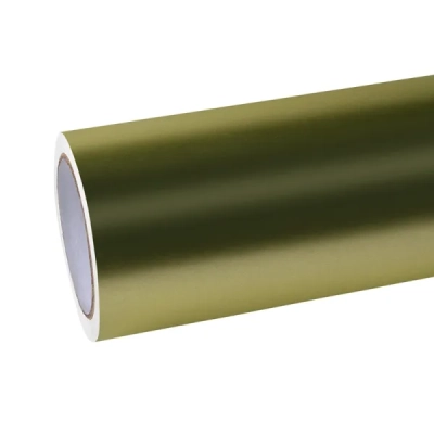 PET Matte Lightning Green Car Vinyl Wrap 01