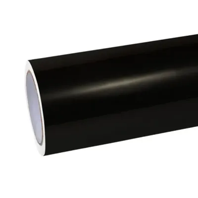 Matte Chrome Black Car Vinyl Wrap 01