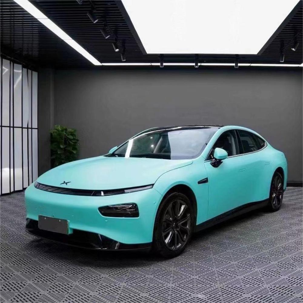 Ultimate Flat Tiffany Blue Green Car Vinyl Wrap