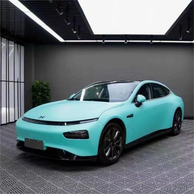 Ultimate Flat Tiffany Blue Green Car Vinyl Wrap 02