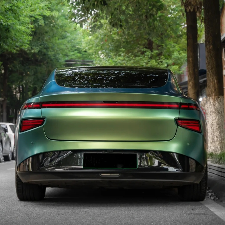 Matte Chameleon Spring Green Car Vinyl Wrap