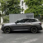 Ultra-Matte Dark Grey Car Vinyl Wrap