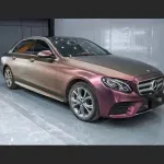 Matte Diamond Night Brown Red Car Vinyl Wrap