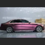 Matte Diamond Night Brown Red Car Vinyl Wrap