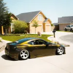 Paint Metal Midnight Glod Car Vinyl Wrap
