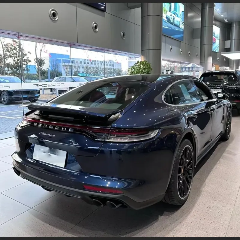 PET Glossy Ghost Midnight Blue Car Vinyl Wrap