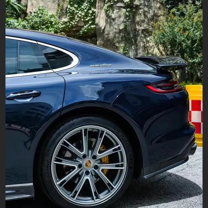 PET Glossy Ghost Midnight Blue Car Vinyl Wrap