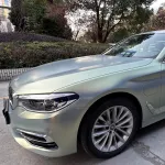 Matte Diamond Grey Gold Car Vinyl Wrap