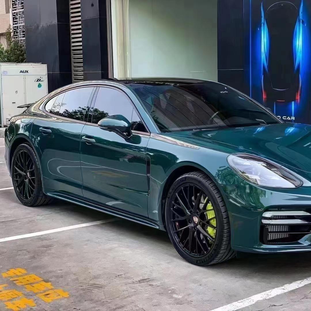 Mohsen Green Car Vinyl Wrap