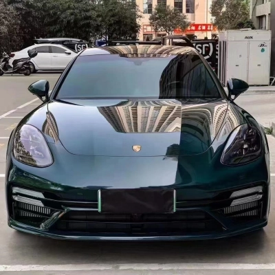 Mohsen Green Car Vinyl Wrap 02