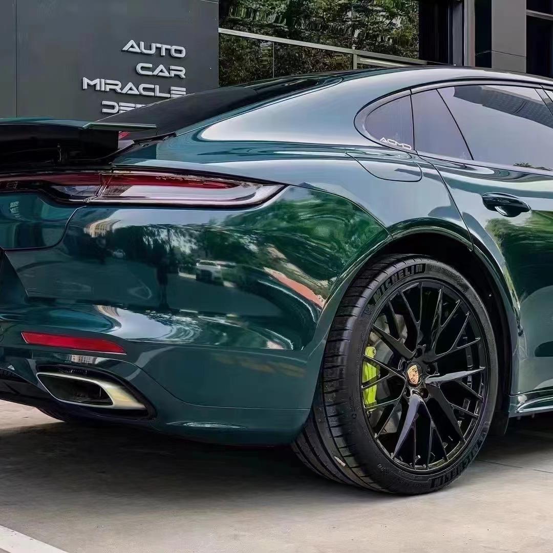 Mohsen Green Car Vinyl Wrap