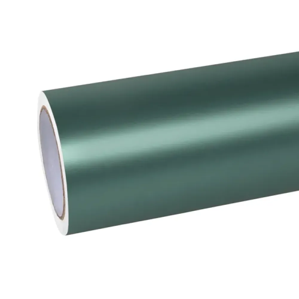 Ultra-Matte Midnight Green Car Vinyl Wrap