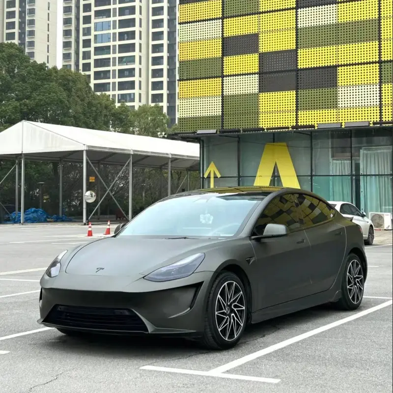 Ultra-Matte Mystical Green Car Vinyl Wrap