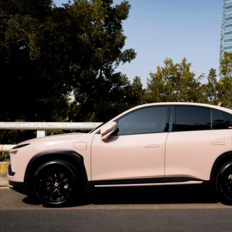 First Love Pink Car Vinyl Wrap