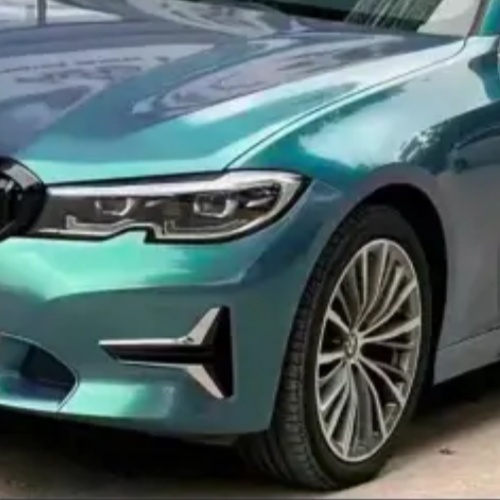 Magic Color Peacock Green Car Vinyl Wrap