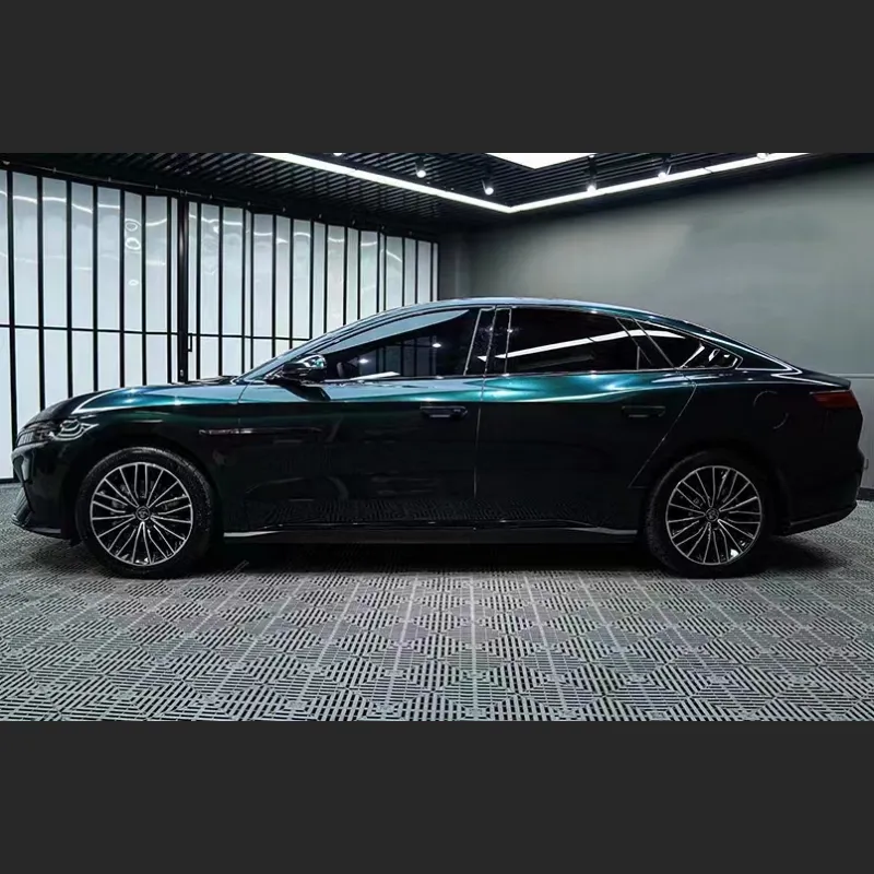 PET BYD Gloss Qianshan Midnight Green Car Vinyl Wrap