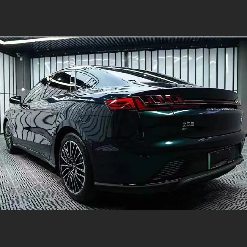 PET BYD Gloss Qianshan Midnight Green Car Vinyl Wrap