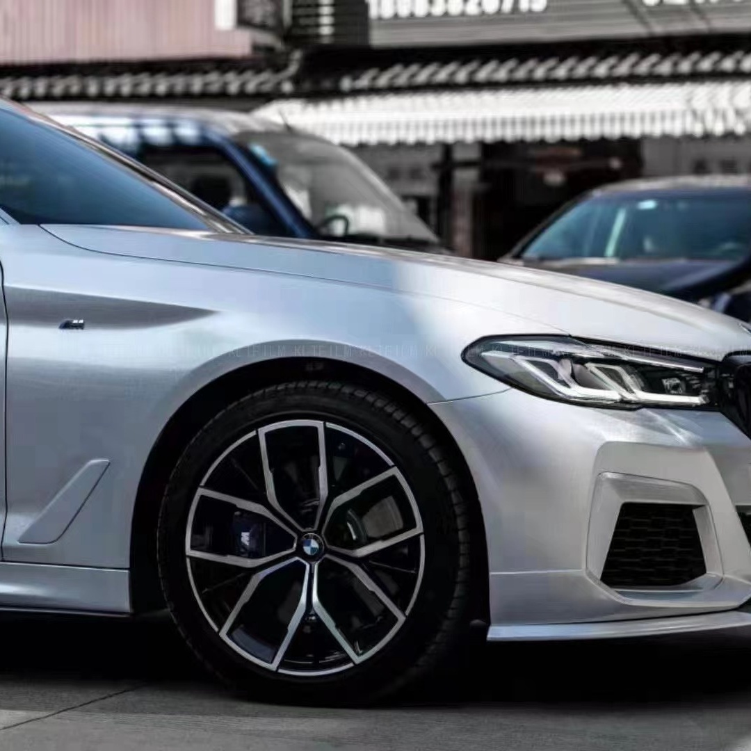 PET BMW Matte Diamond Sliver Car Vinyl Wrap