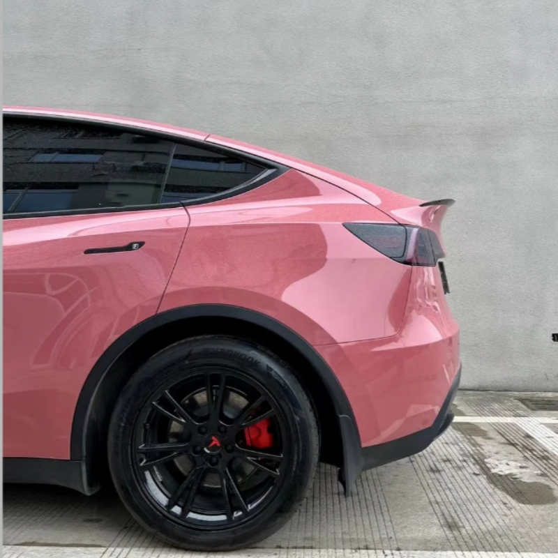 Glossy Morganite Red Car Vinyl Wrap