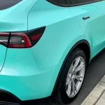 Glossy Racing Tiffany Car Vinyl Wrap