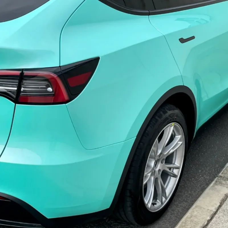 Glossy Racing Tiffany Car Vinyl Wrap