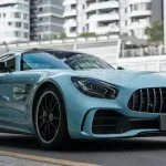 Gloss Meisen Blue Car Vinyl Wrap