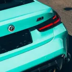 Porsche Gloss Mint Green Car Vinyl Wrap