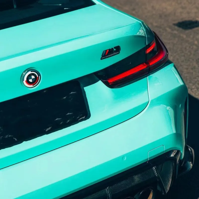 Porsche Gloss Mint Green Car Vinyl Wrap