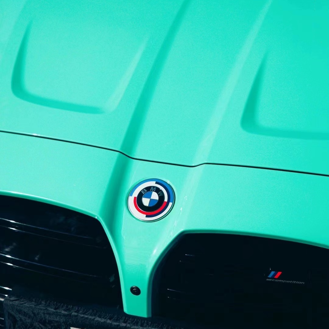 Porsche Gloss Mint Green Car Vinyl Wrap