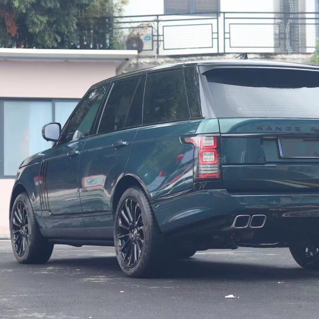 PET Range Rover Blackish Green Car Vinyl Wrap