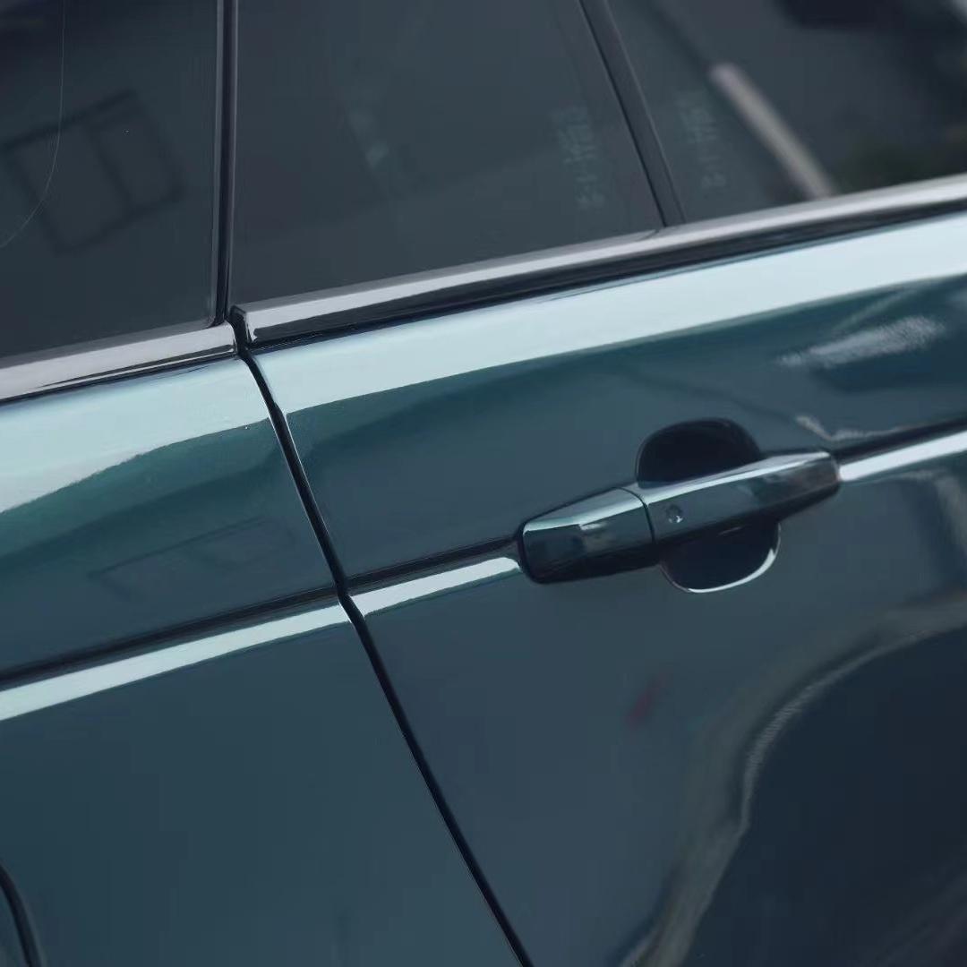 PET Range Rover Blackish Green Car Vinyl Wrap