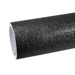 Super Diamond Black Car Vinyl Wrap