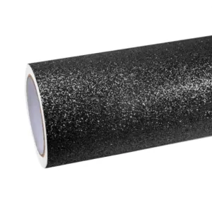 Super Diamond Black Car Vinyl Wrap