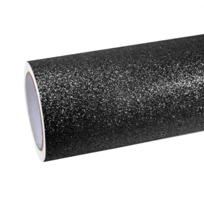 Super Diamond Black Car Vinyl Wrap 01