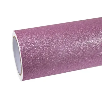 Super Diamond Pink Car Vinyl Wrap 01