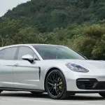 Porsche Gloss PET Metal Liquid Star Silver Car Vinyl Wrap