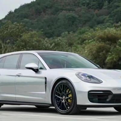 PET Porsche Gloss Metal Liquid Star Silver Car Vinyl Wrap 02