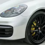 Porsche Gloss PET Metal Liquid Star Silver Car Vinyl Wrap