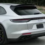 Porsche Gloss PET Metal Liquid Star Silver Car Vinyl Wrap